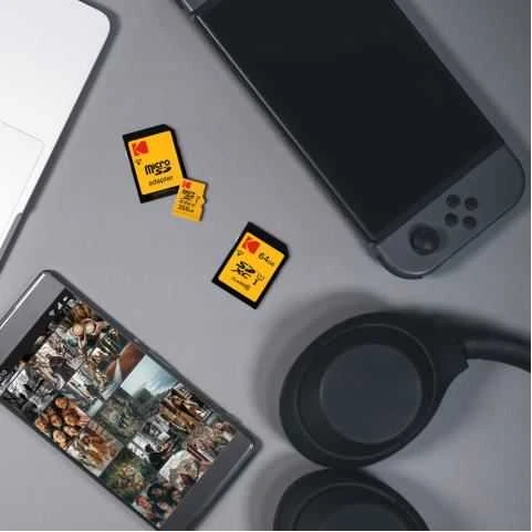 Kodak Micro SDXC Micro SDXC 256GB UHS-I U3 V30 A1 kortelė + adapteris