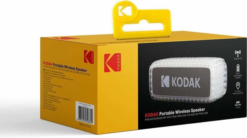 Kodak PWS-2239 Portable Wireless Speaker