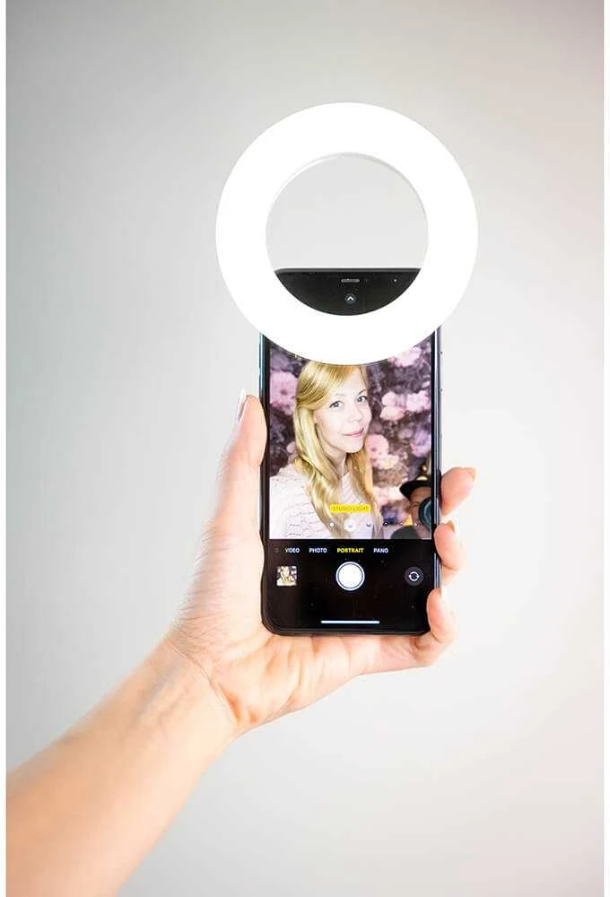 Kodak LED Ring Light Mini 4'' RM001 balta
