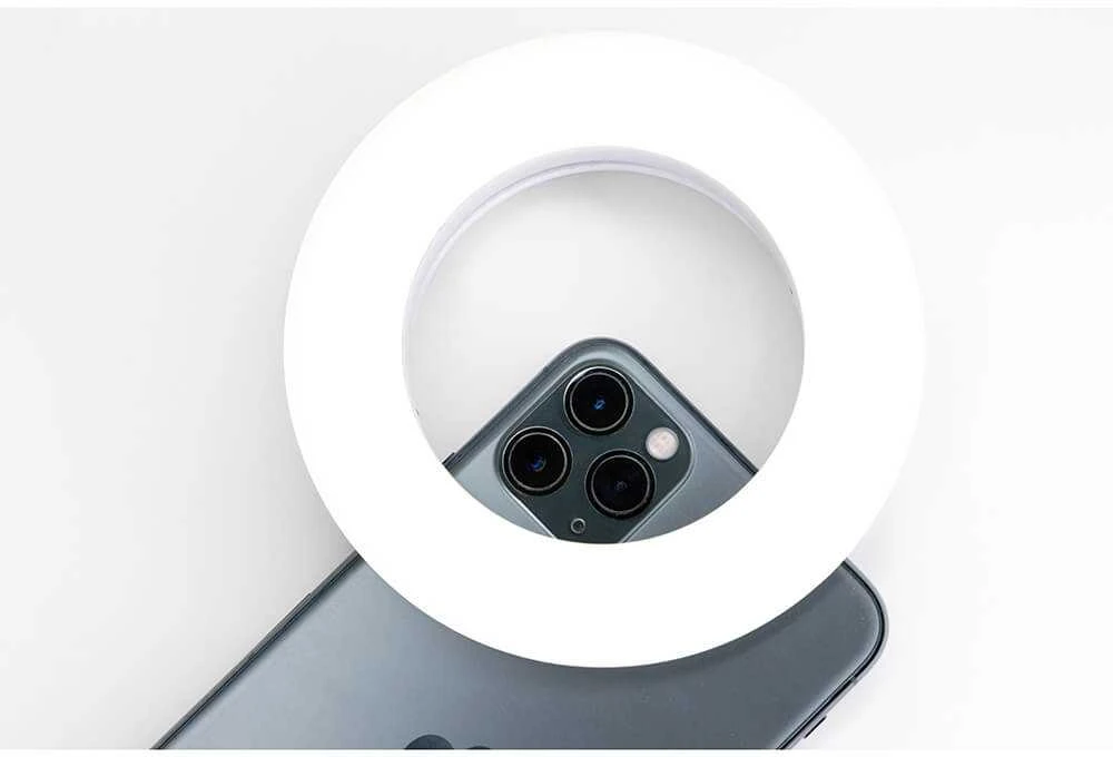 Kodak LED Ring Light Mini 4'' RM001 balta