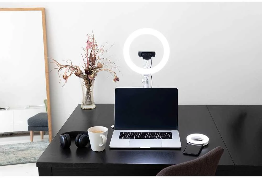 Kodak LED Ring Light Mini 4'' RM001 balta