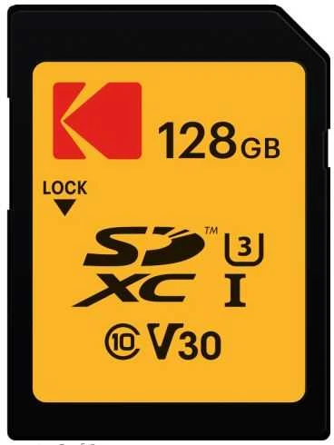 Kodak 128 GB SDXC kortelė su V30 greičio klasės žymėjimu