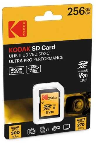 Kodak 256GB SDXC Ultra Pro pakuotė