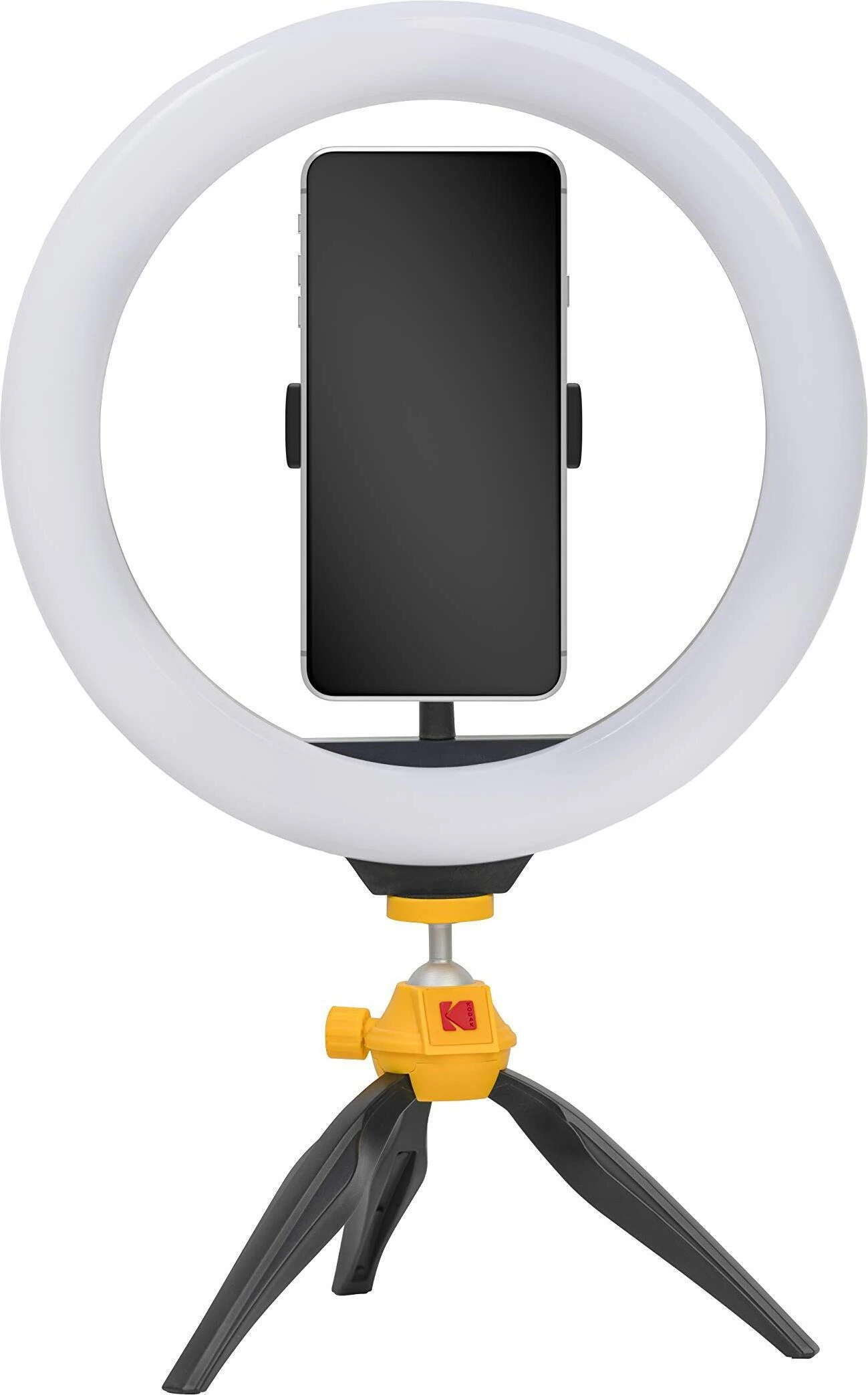 Kodak SB6083 LED Ring Light Selphie 10'' SL001 + Statyw Pilot Juodas