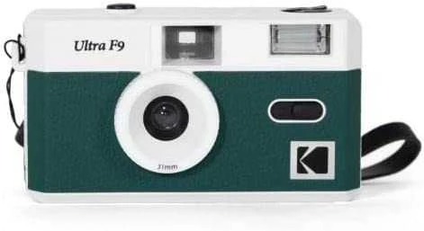 KODAK ULTRA F9 REUSABLE CAMERA DARK NIGHT Žalias