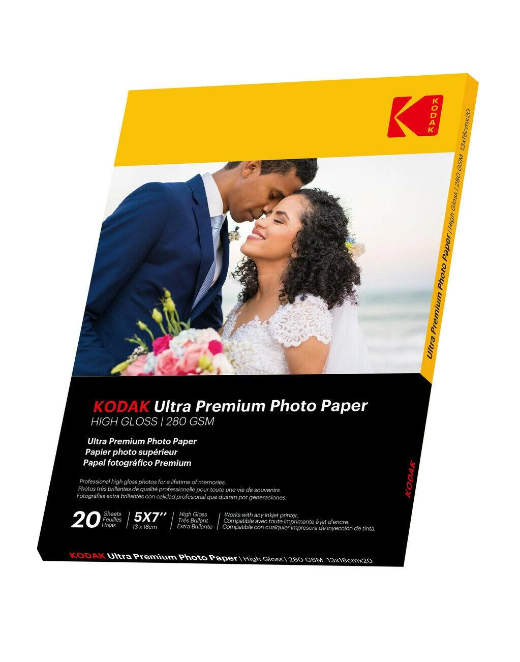 Kodak Ultra Prem Photo 280g 10,4 mil Glossy 5/7x20