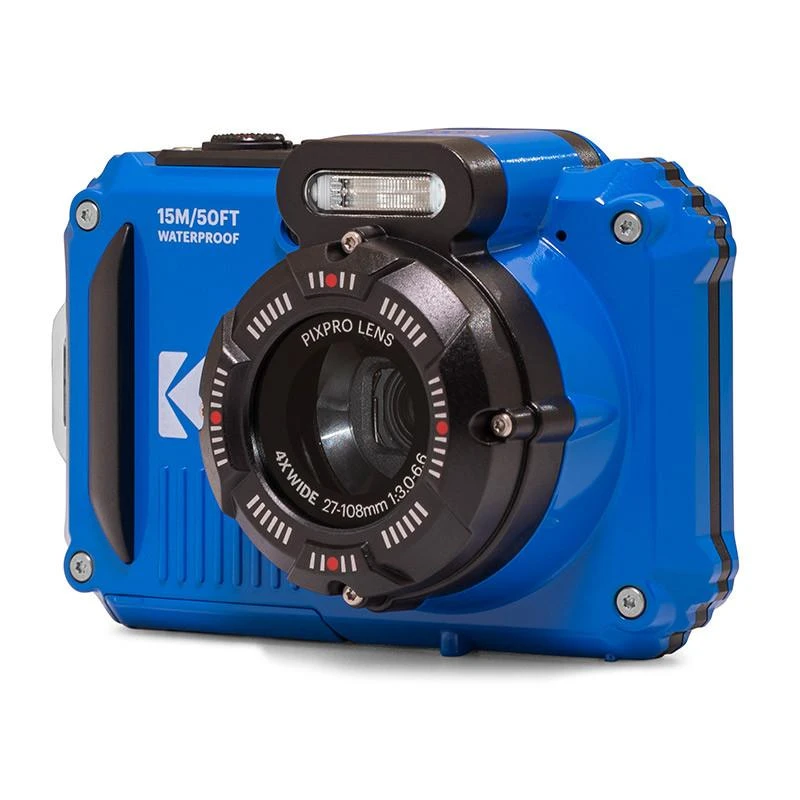 Skaitmeninė kamera - Kodak Camera WPZ2 Digital Atsparus vandeniui Mėlyna