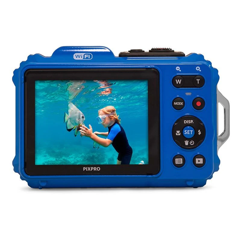 Skaitmeninė kamera - Kodak Camera WPZ2 Digital Atsparus vandeniui Mėlyna