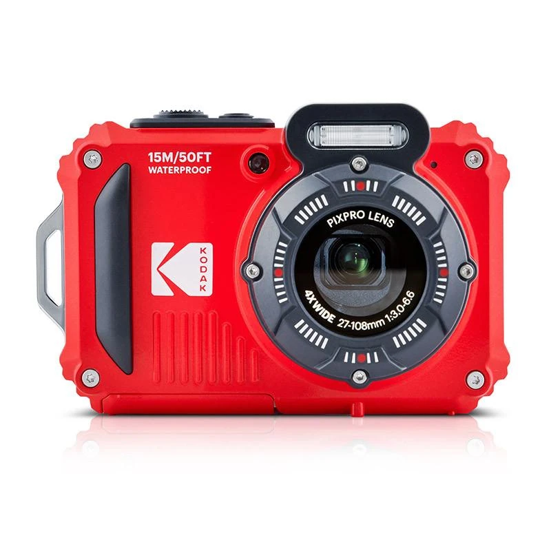 Kodak WPZ2 waterproof raudona