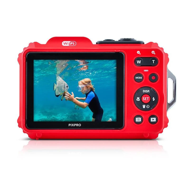 Kodak WPZ2 waterproof raudona