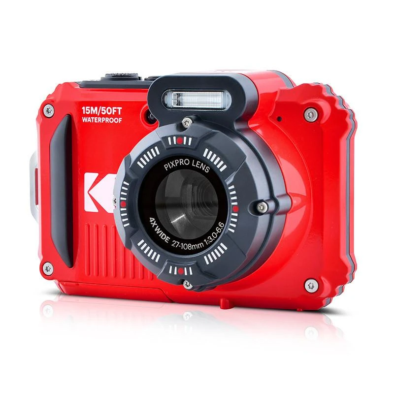 Kodak WPZ2 waterproof raudona