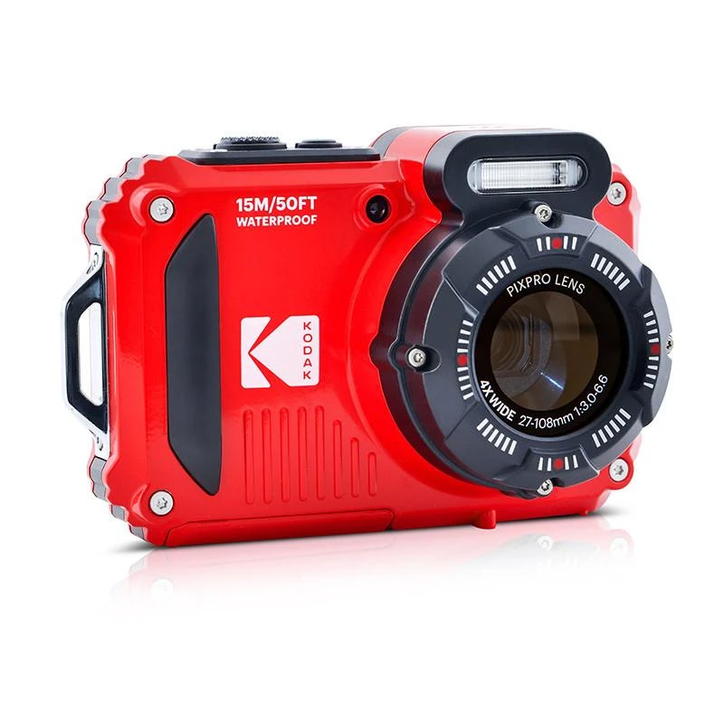 Kodak WPZ2 waterproof raudona