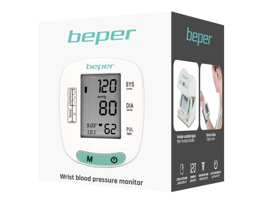 Beper Blood Pressure Meter on the Wrist 40121 Easy Check Moterims