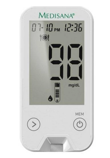 Kraujospūdžio matuoklis Medisana MediTouch 2 Blood Glucose Module prietaisas (mg/dl)