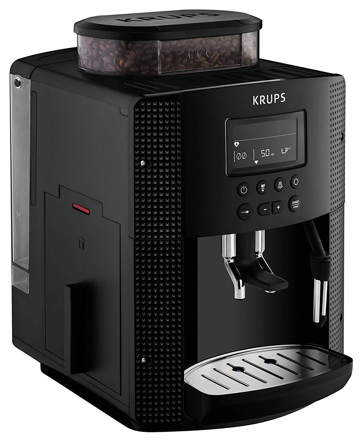 Kavos aparatas espresso Krups EA8150 (1450 W, juodos spalvos)