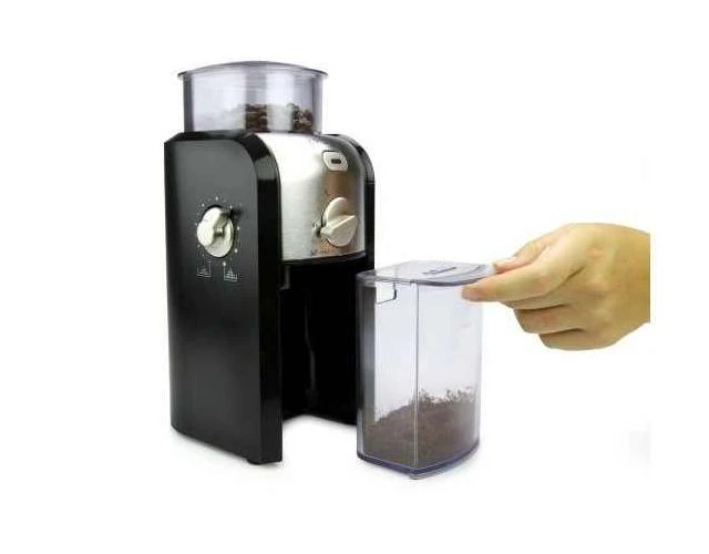 Kavamalė Grinder electric for coffee Krups GVX242 (110W, grinding, juodos spalvos, sidabrinis color)