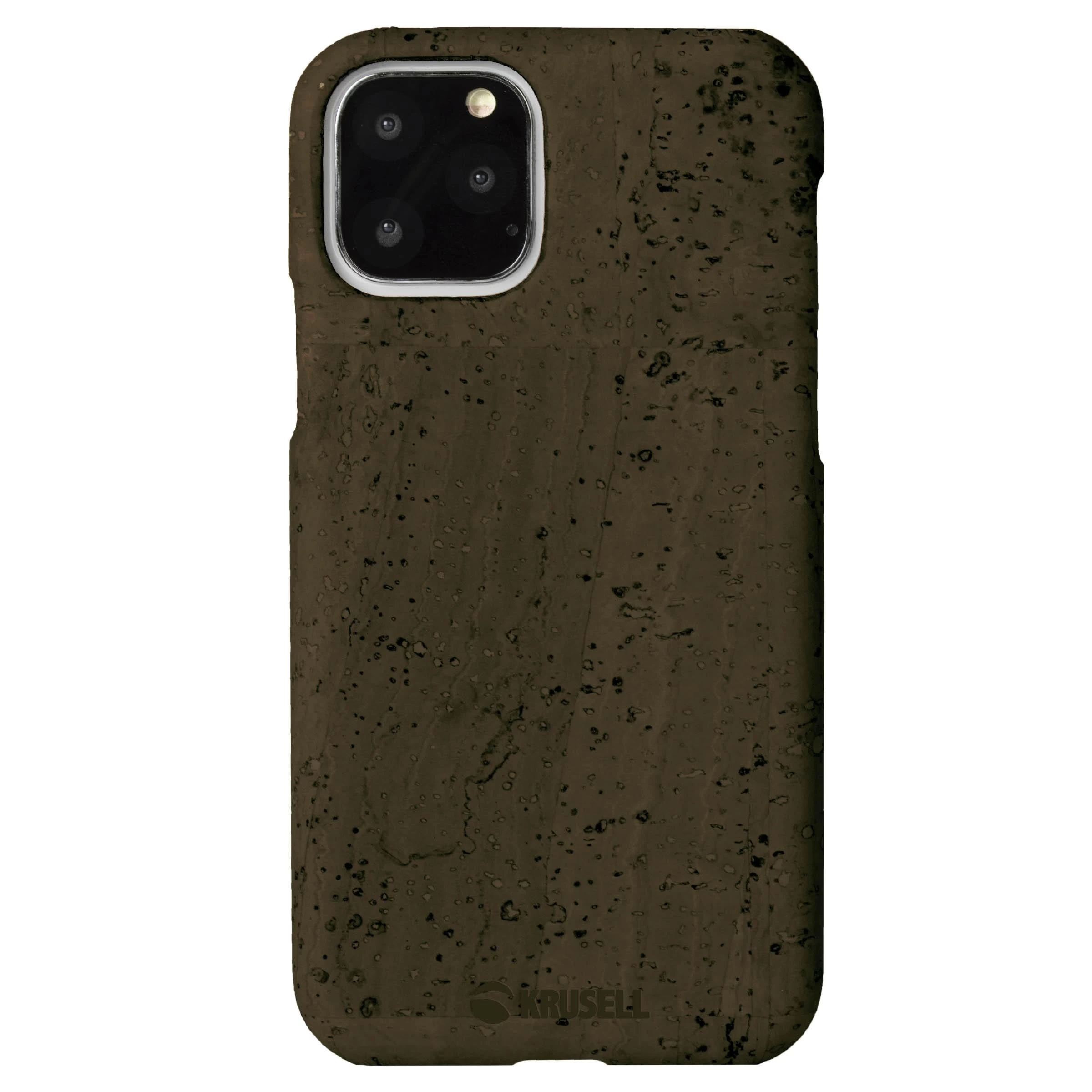 Krusell Birka dėklas Apple Apple iPhone 11 Pro dark ruda