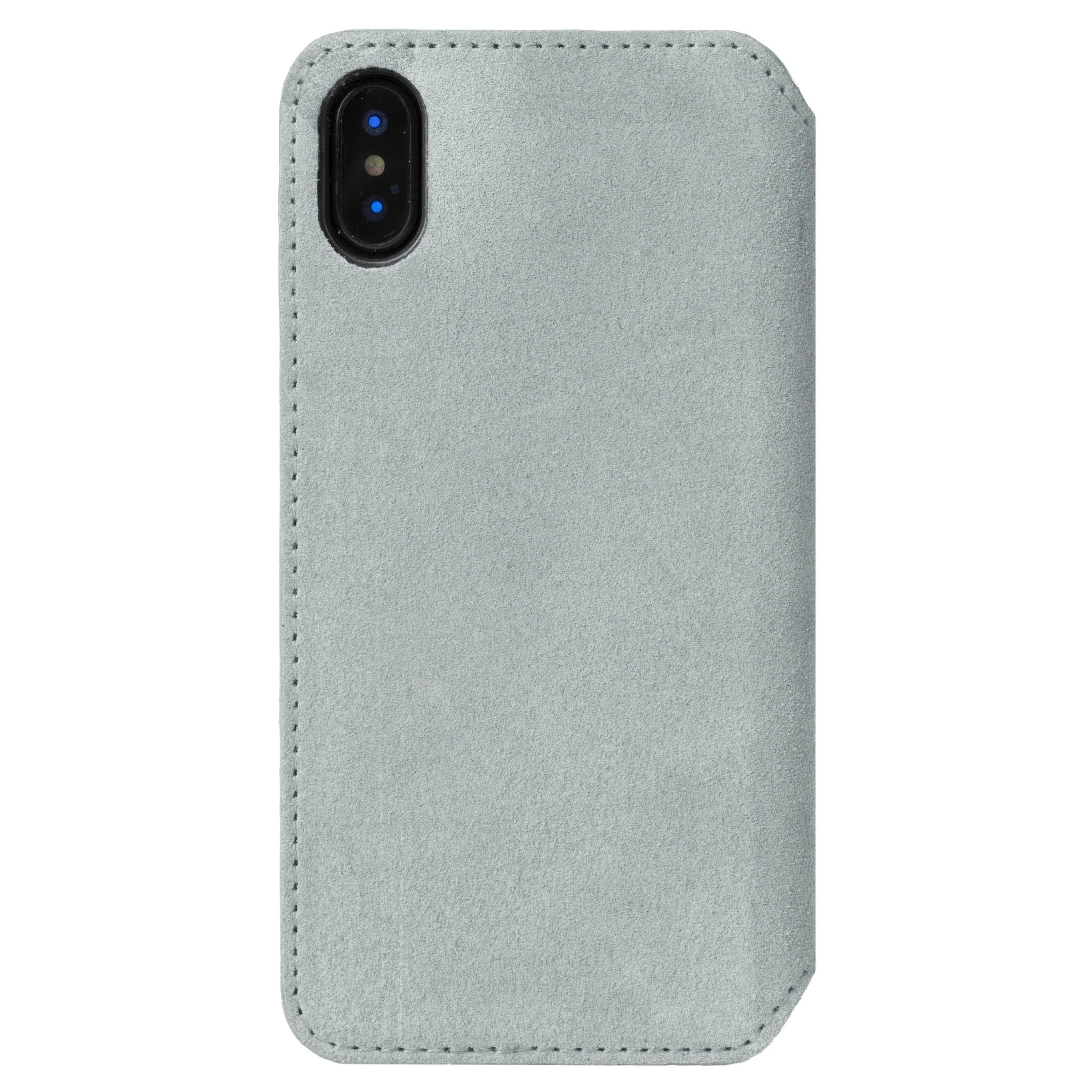 Dėklas Krusell Broby 4 Card SlimWallet Apple iPhone XS Max pilkos spalvos