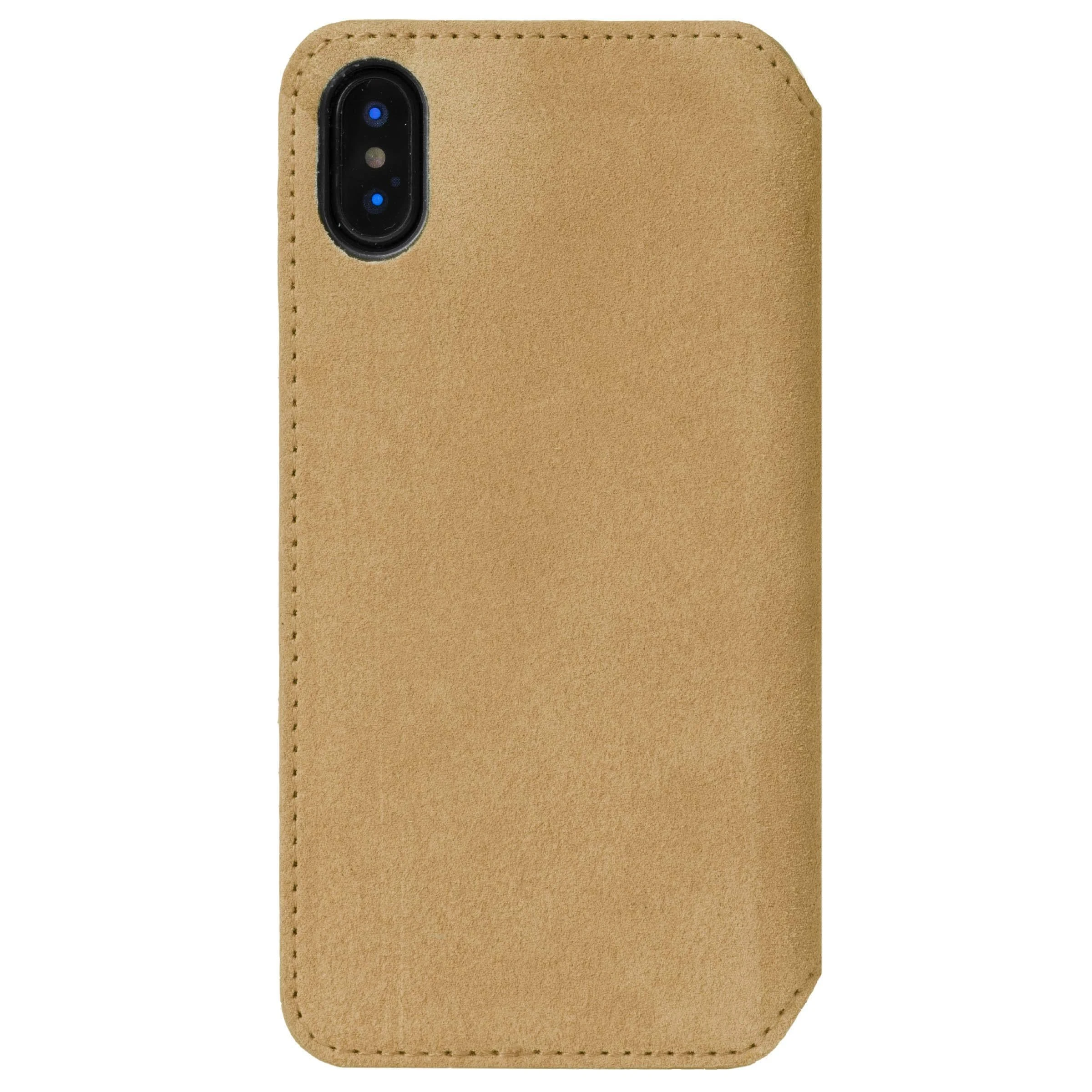 Dėklas Krusell Broby 4 Card SlimWallet Apple iPhone XS Max cognac