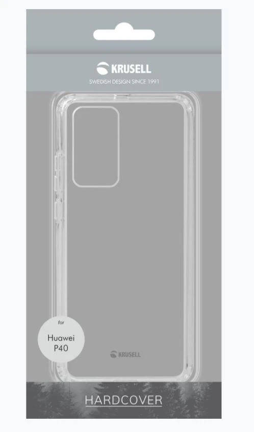 Krusell Permatomas dėklas Huawei P40