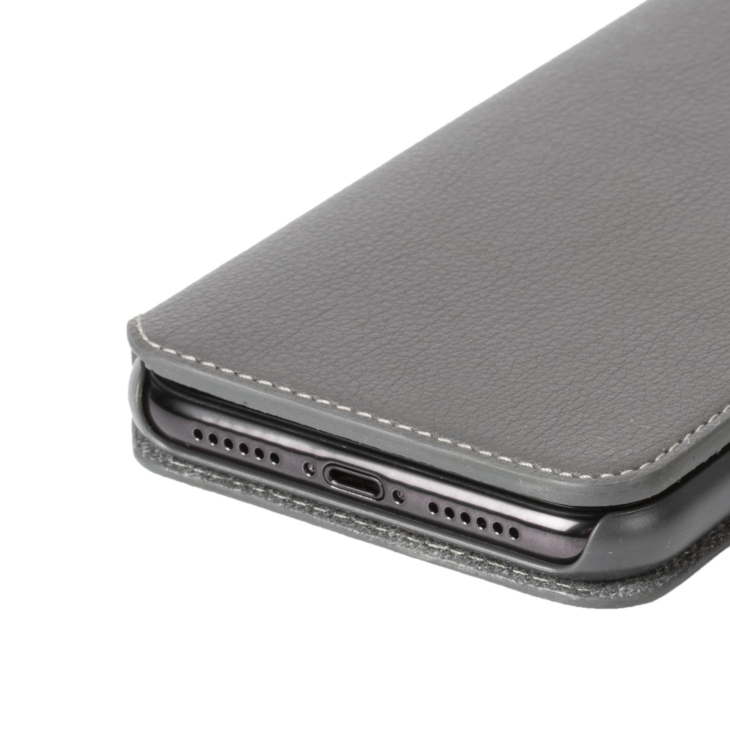 Dėklas Krusell Pixbo 4 Card SlimWallet Apple iPhone XS Max pilkas