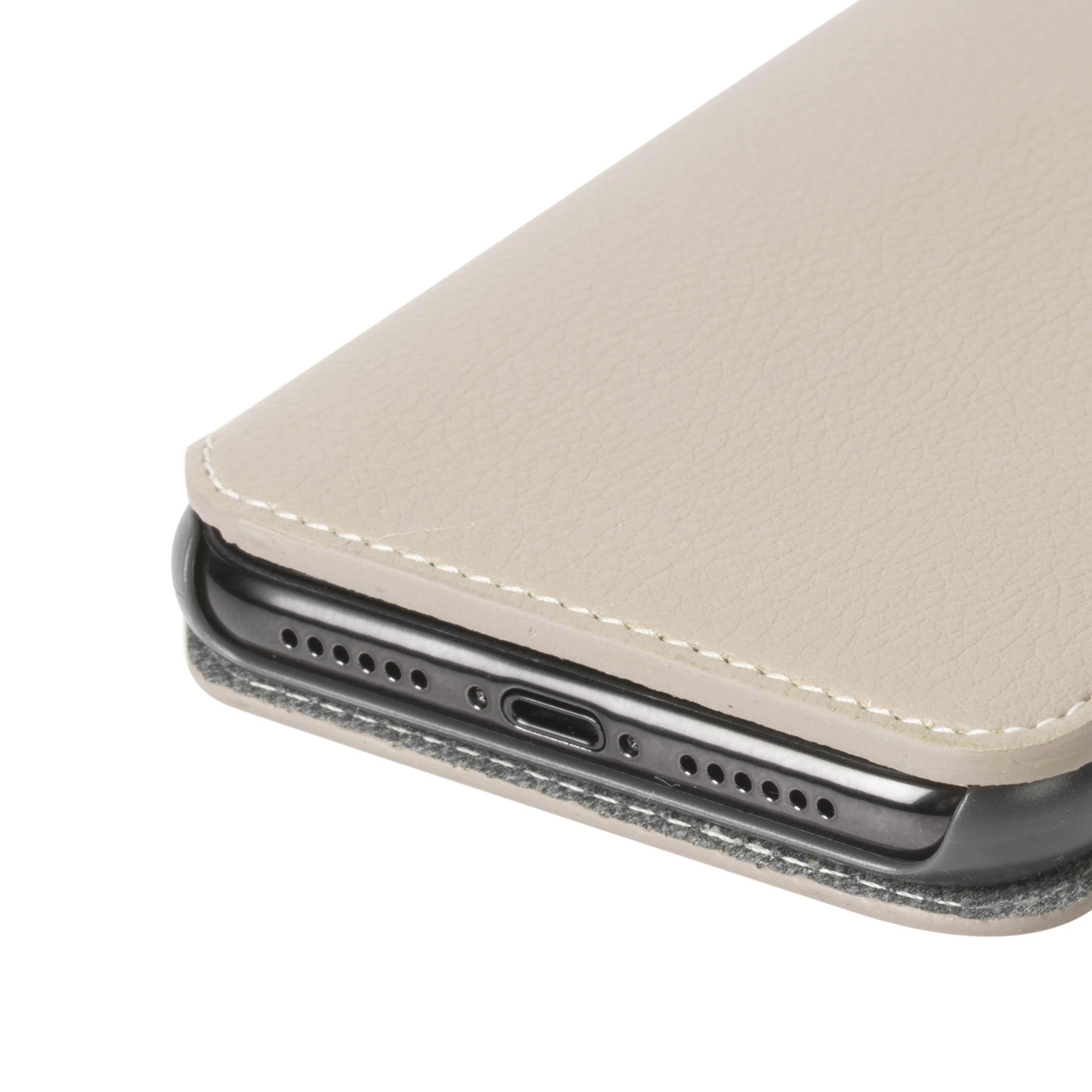 Dėklas Krusell Pixbo 4 Card SlimWallet Apple iPhone XS Max beige