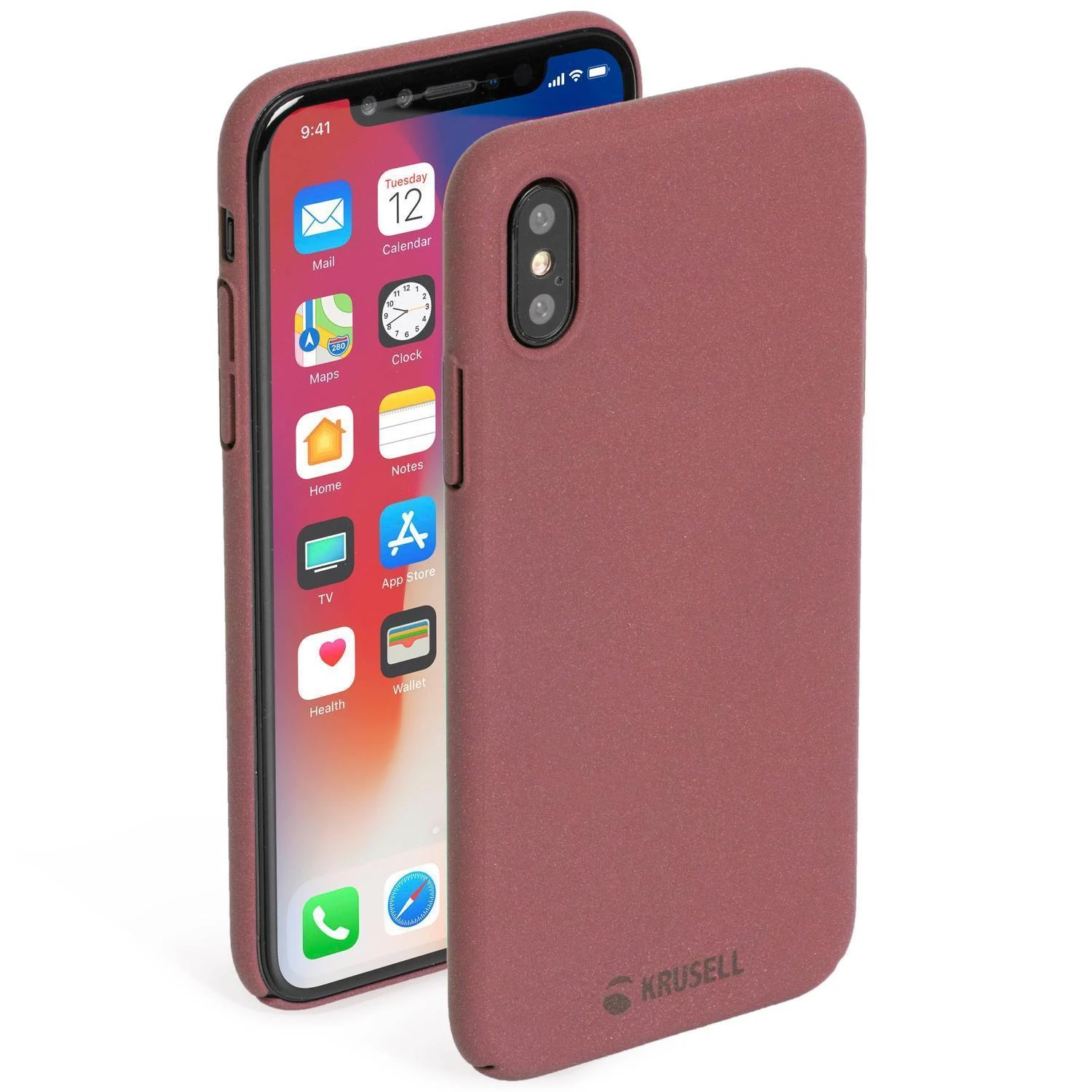 Krusell Sandby dėklas Apple Apple iPhone X/XS rust (61093)