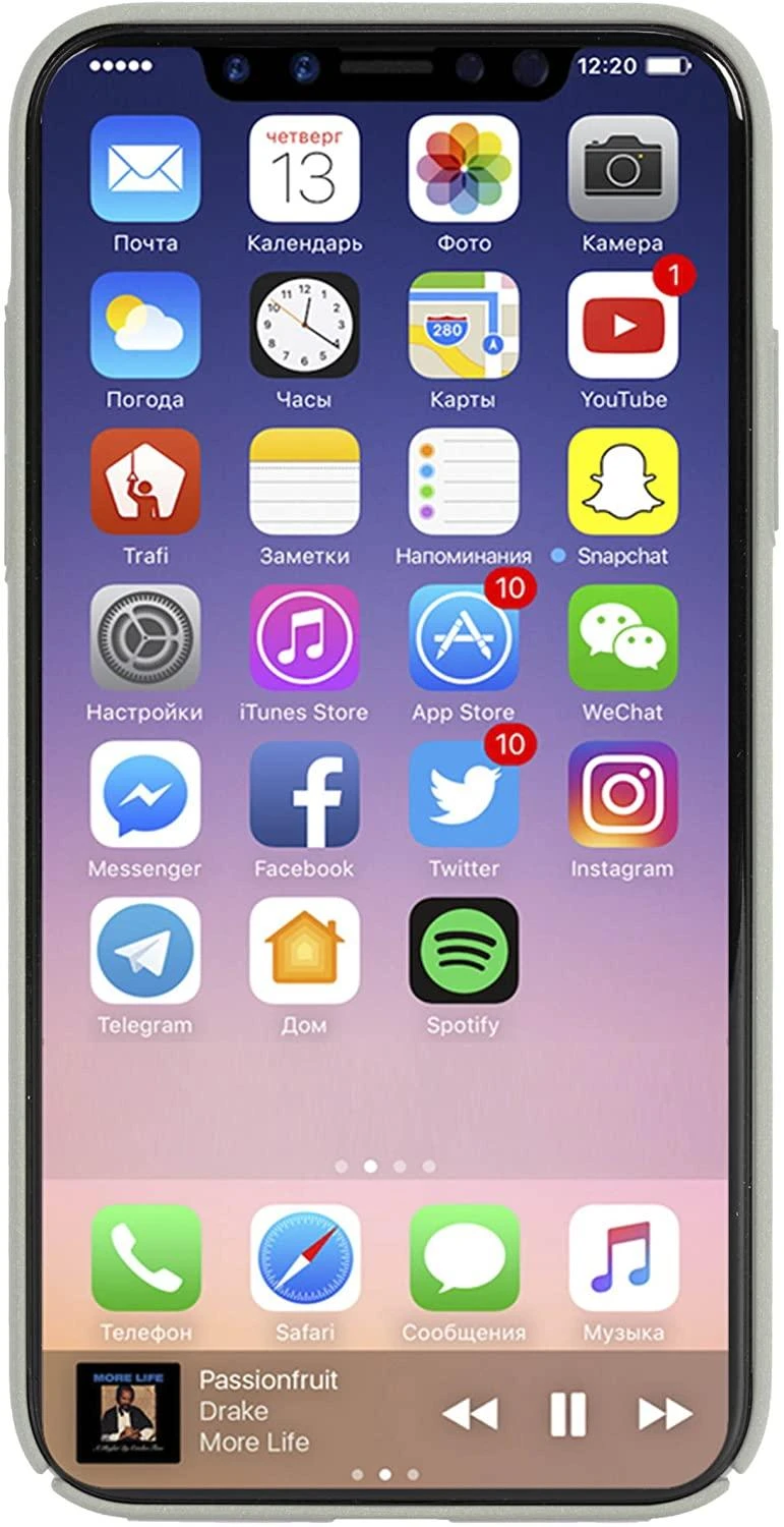 Krusell Sandby dėklas Apple Apple iPhone X/XS sand (61092)