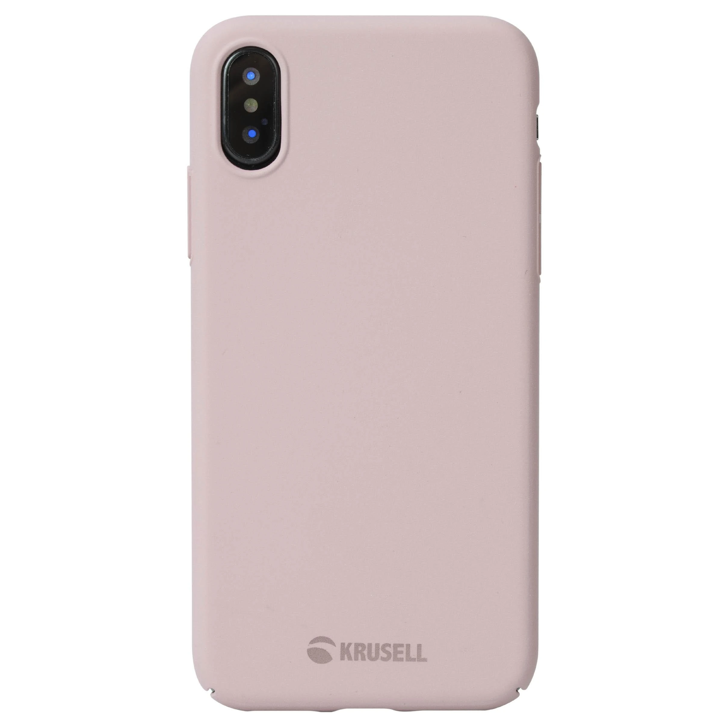 Krusell Sandby dėklas Apple Apple iPhone XS dusty rožinės spalvos