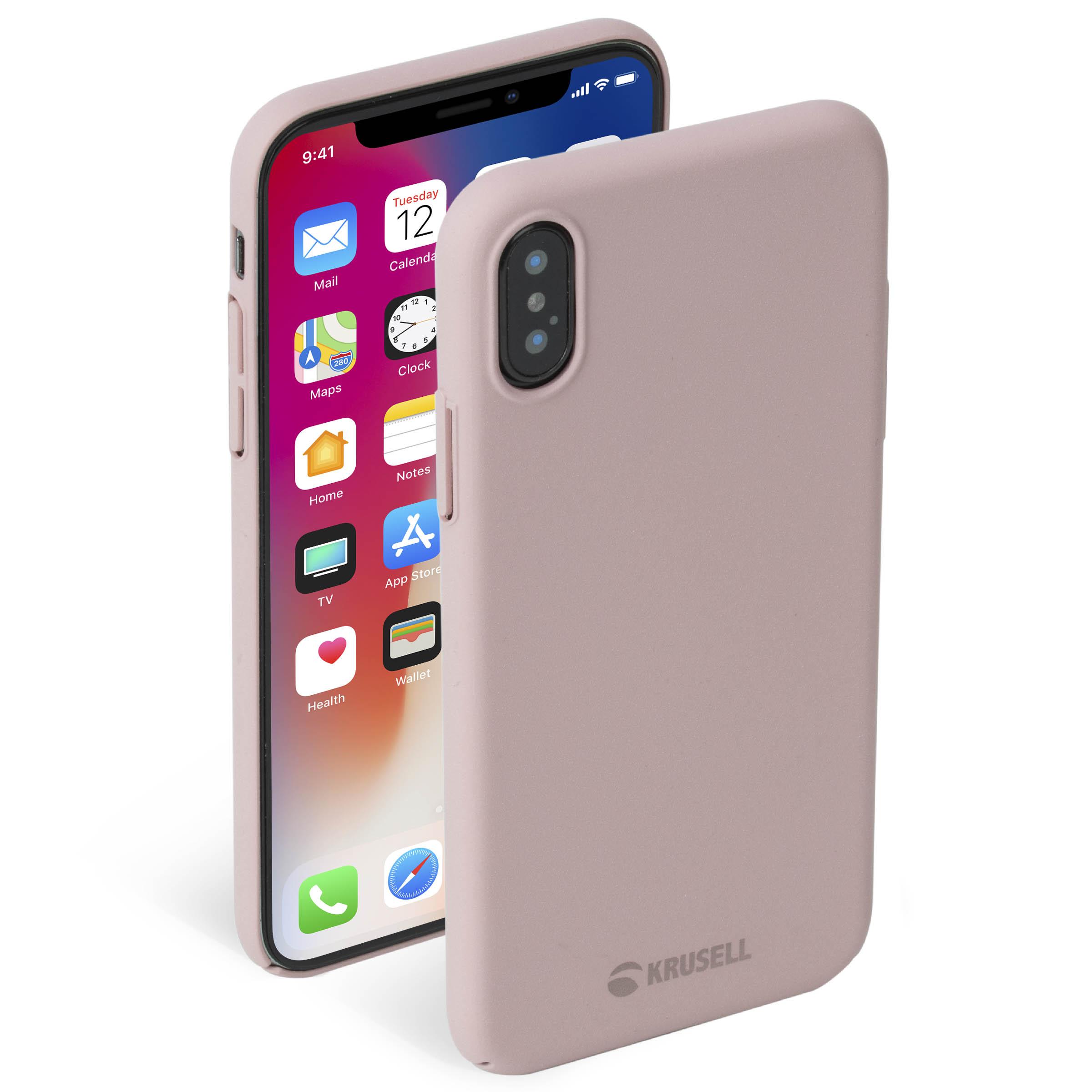 Krusell Rožinis telefono dėklas iPhone XS Max