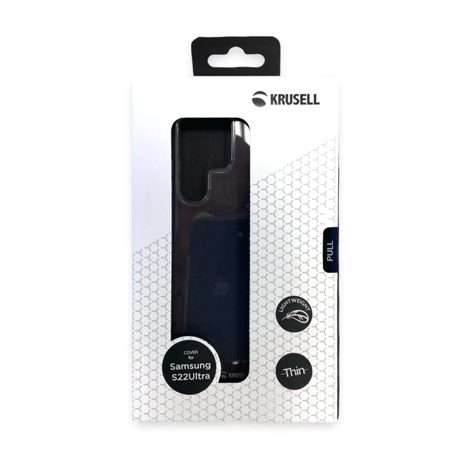 Dėklas Krusell SoftCover Samsung Galaxy S22 Ultra Transparent (62457)