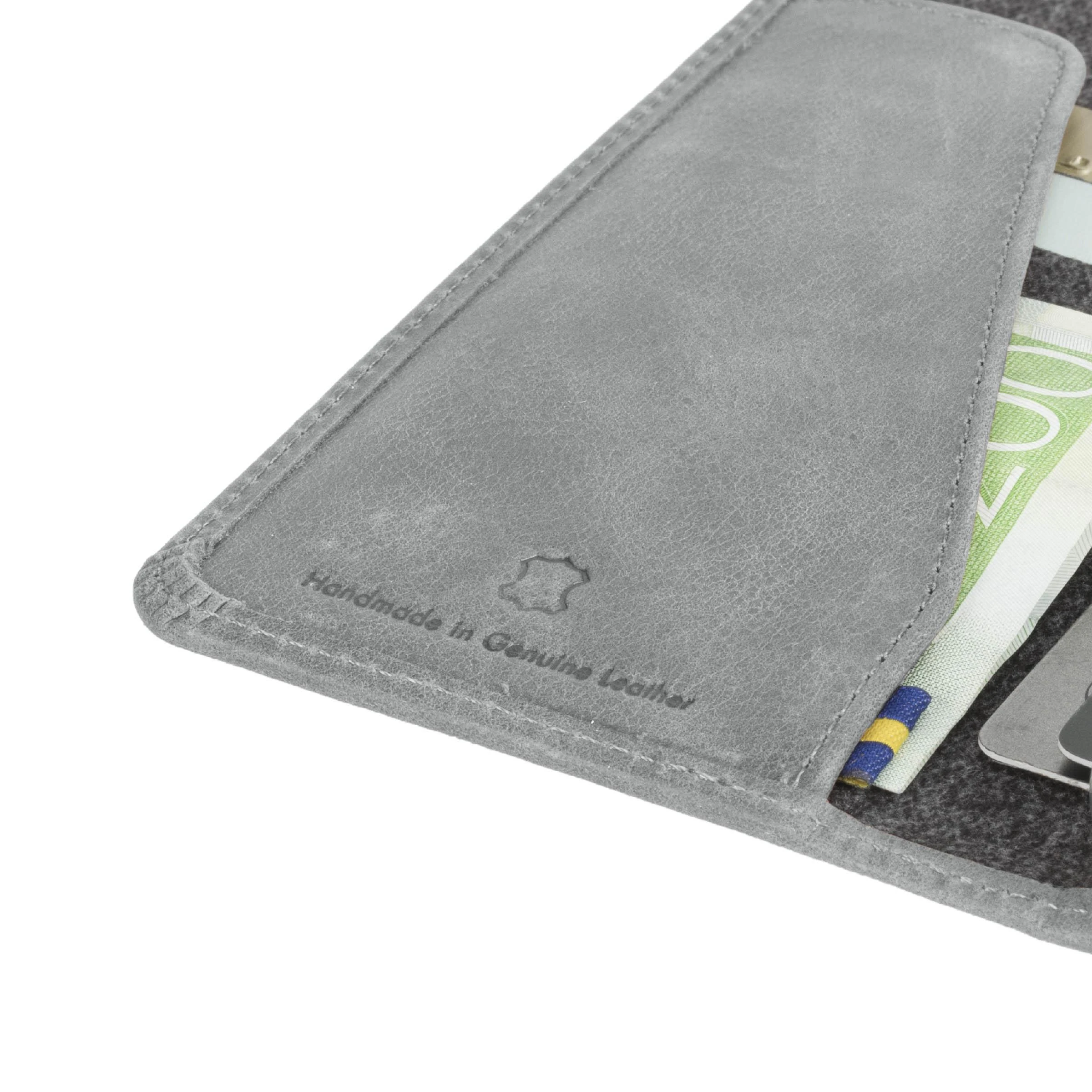 Krusell Sunne 4 Card FolioWallet telefono dėklas iPhone Xs Max, pilkas