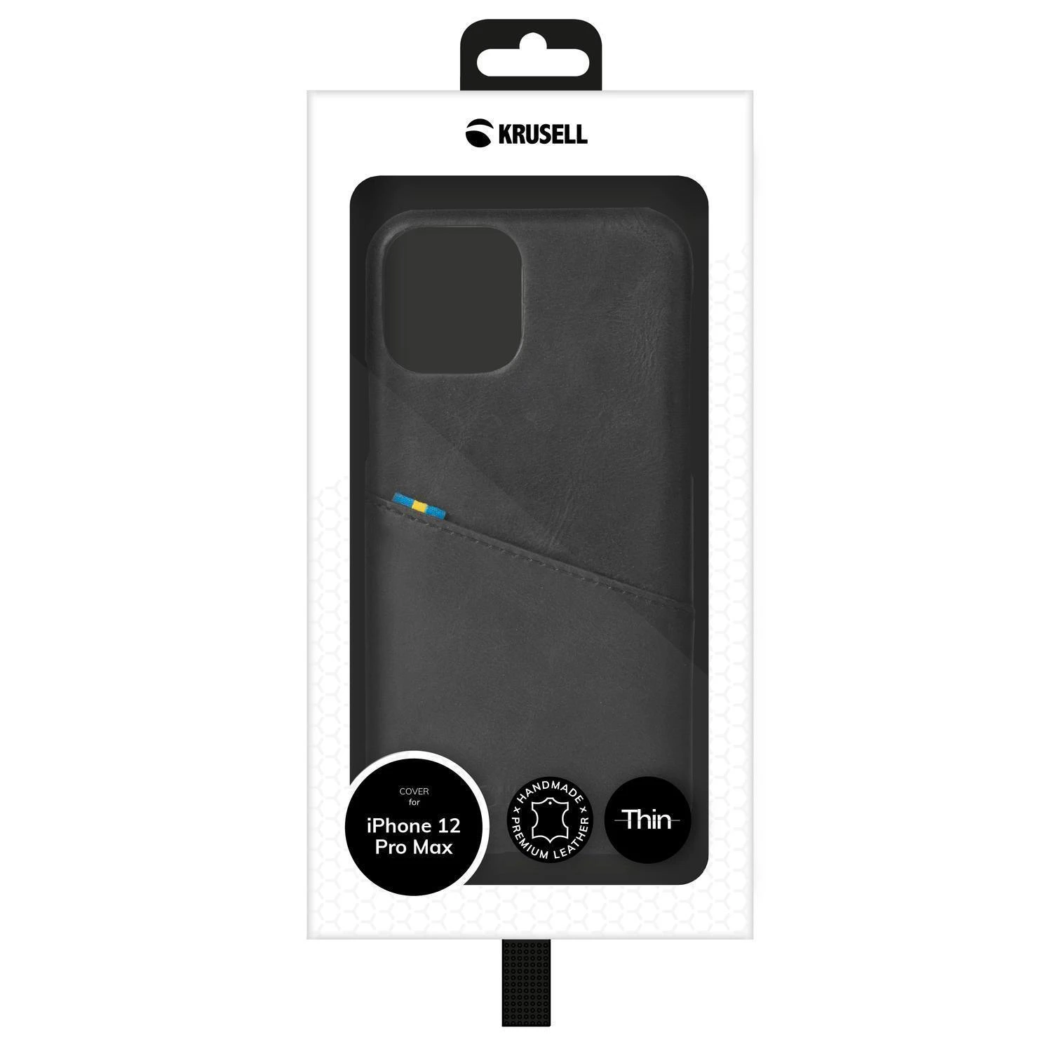Dėklas Krusell Sunne CardCover Apple iPhone 12 Pro Max vintažinio gėrimo spalvos (62177)