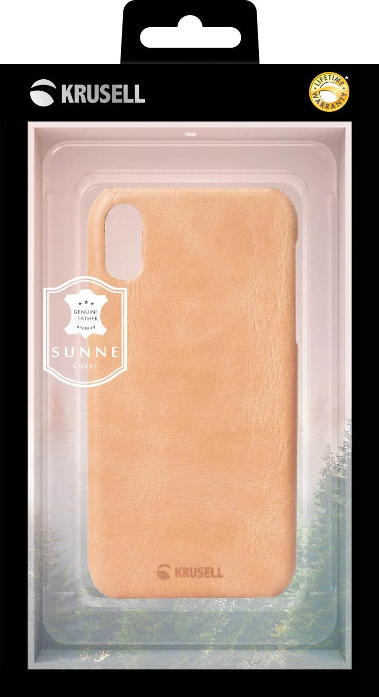 Krusell Telefono dėklas iPhone XR, „Vintage Nude“