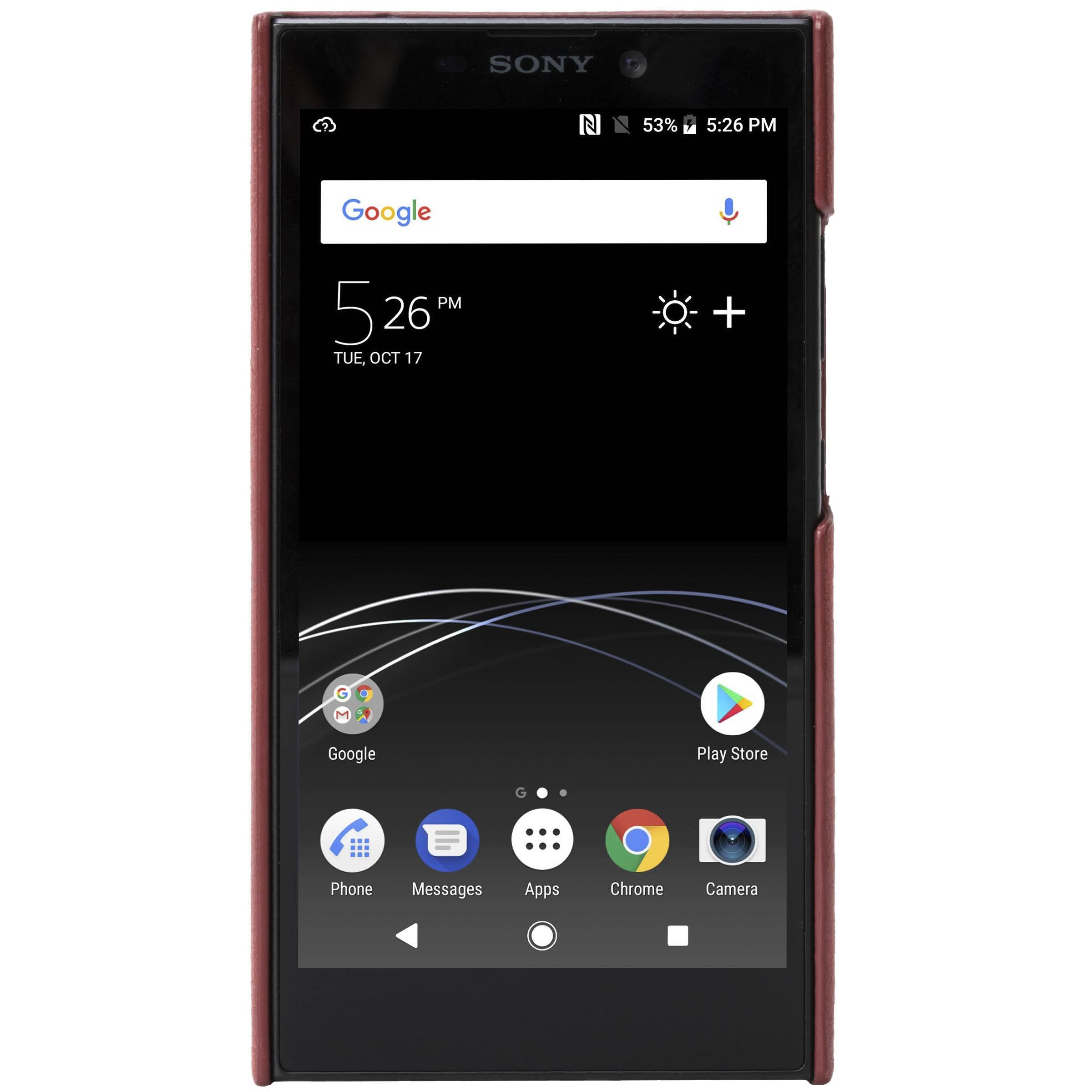 Raudonas telefono dėklas Krusell Sunne Cover Sony Xperia L2