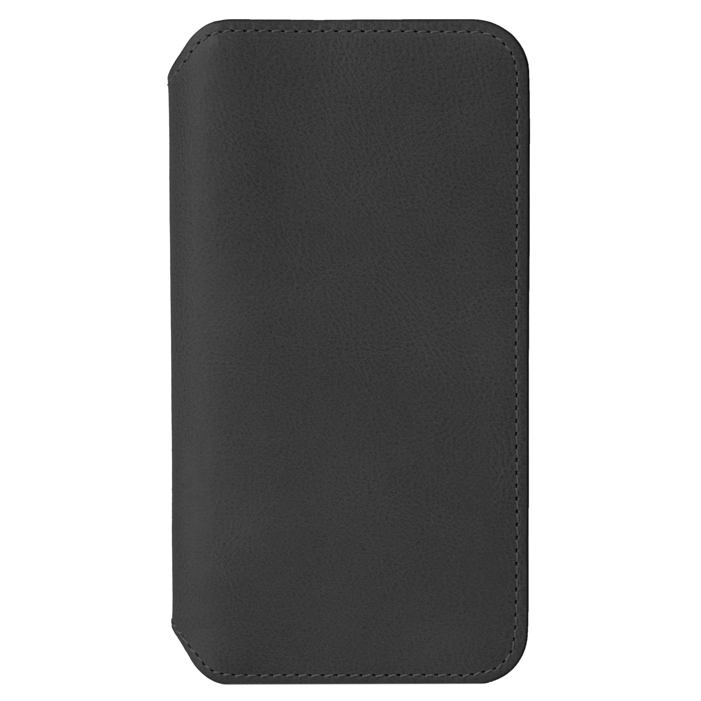 Krusell Juodas telefono dėklas-piniginė iPhone 11 Pro Max