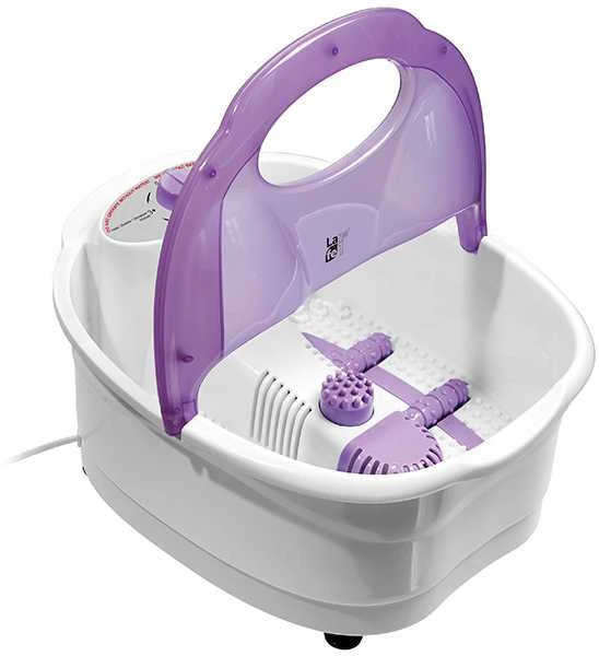Lafe FootSpa balta ir-violetinė