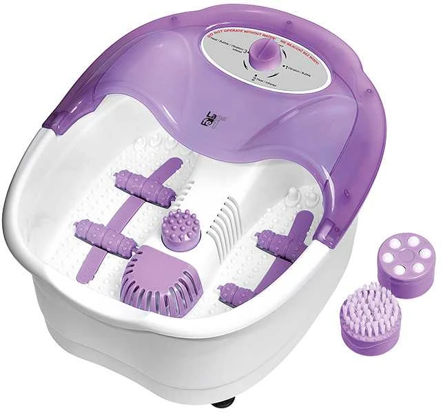 Lafe FootSpa balta ir-violetinė