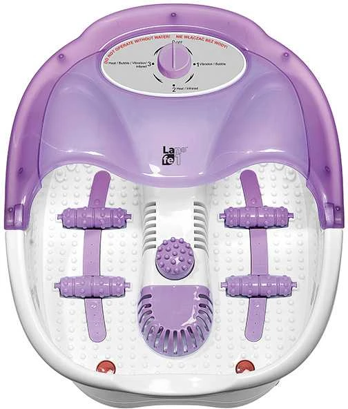 Lafe FootSpa balta ir-violetinė
