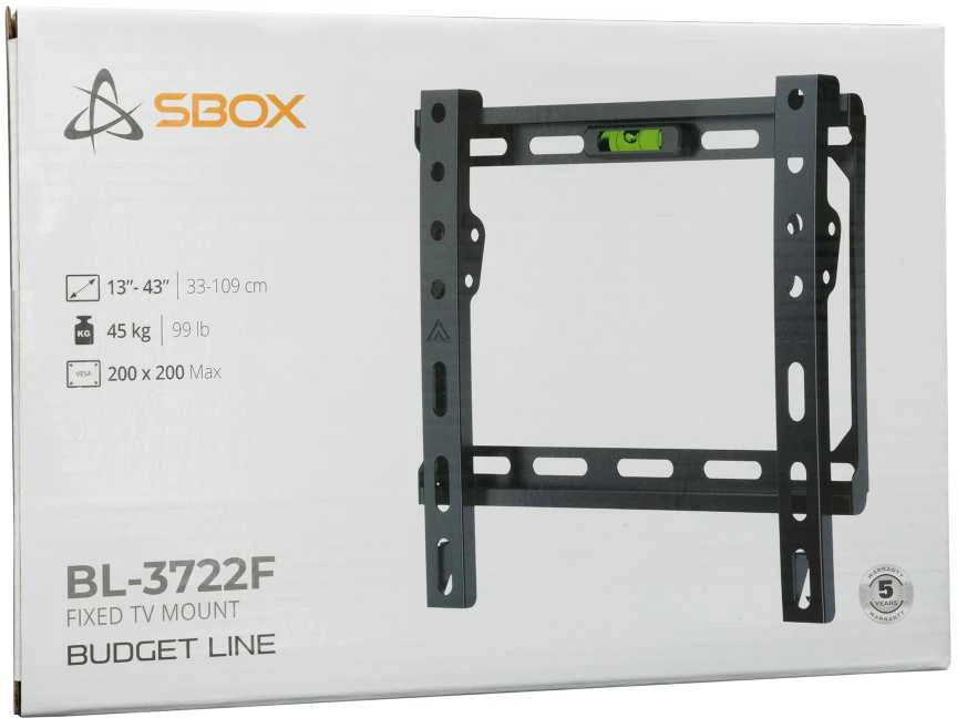 Laikiklis Sbox BL-3722F (13-43/45kg/200x200)