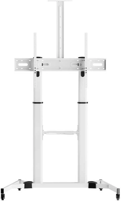 Sbox FS-3610 Baltas grindų itin didelis LED televizoriaus stovas 60-100" 100 kg Baltas