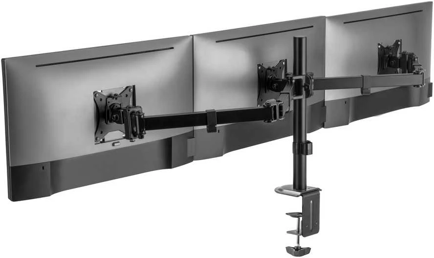 Monitorių laikiklis Sbox LCD-352/3-2 (13-27/3x9kg/100x100)