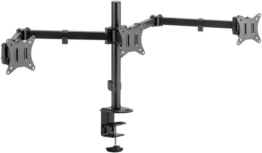 Monitorių laikiklis Sbox LCD-352/3-2 (13-27/3x9kg/100x100)