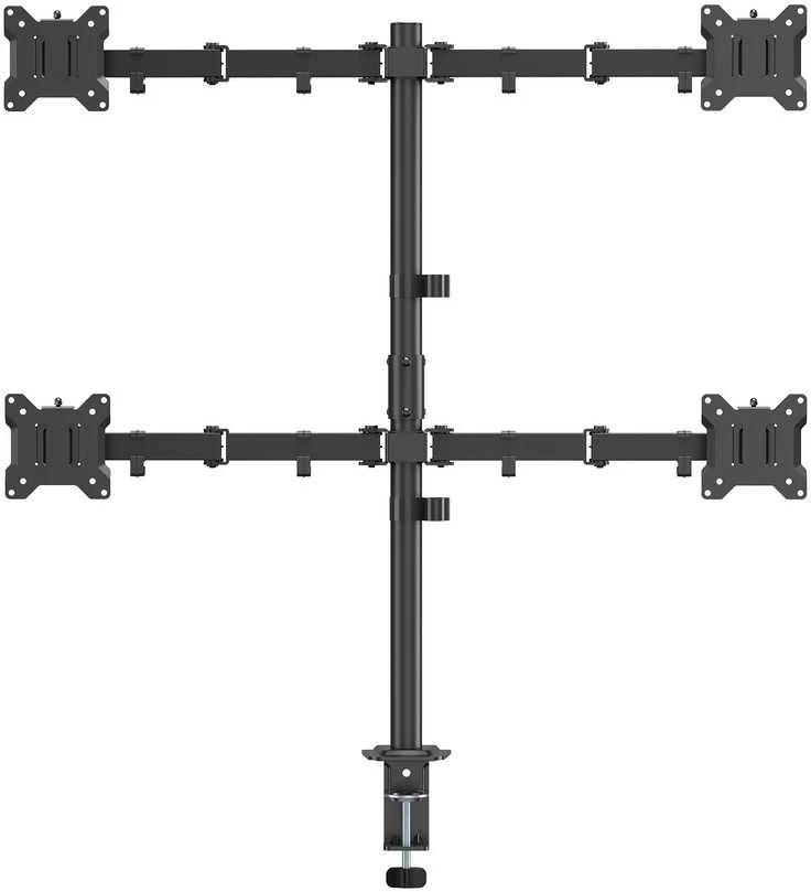 Monitorių laikiklis Sbox LCD-352/4-3 17–32 col., 4 ekranams