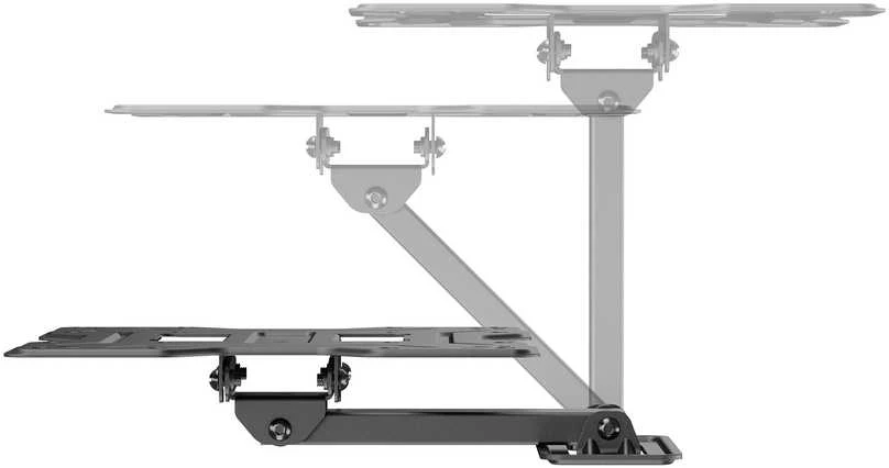 SBox sieninis laikiklis su atrama iki VESA 200 x 200 / 30 kg / 43"