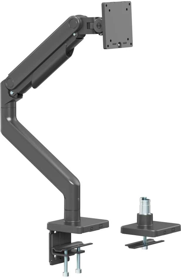 Laikiklis SBOX desktop monitorius mount 17"-49",height adjustable,rotatable,supports iki 20 kg, juodas (LCD-C49)