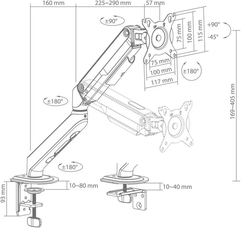 Sbox LCD-S012-3 (17-32/2-9kg/100x100)