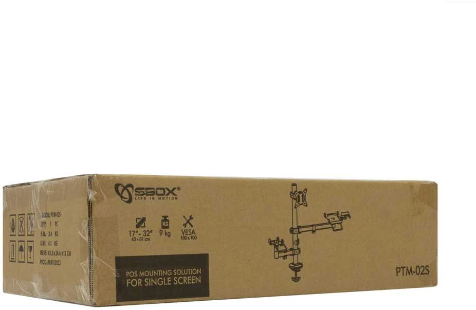 Laikiklis Sbox PTM-02S POS terminal / POS spausdintuvas / monitorius mount Universal
