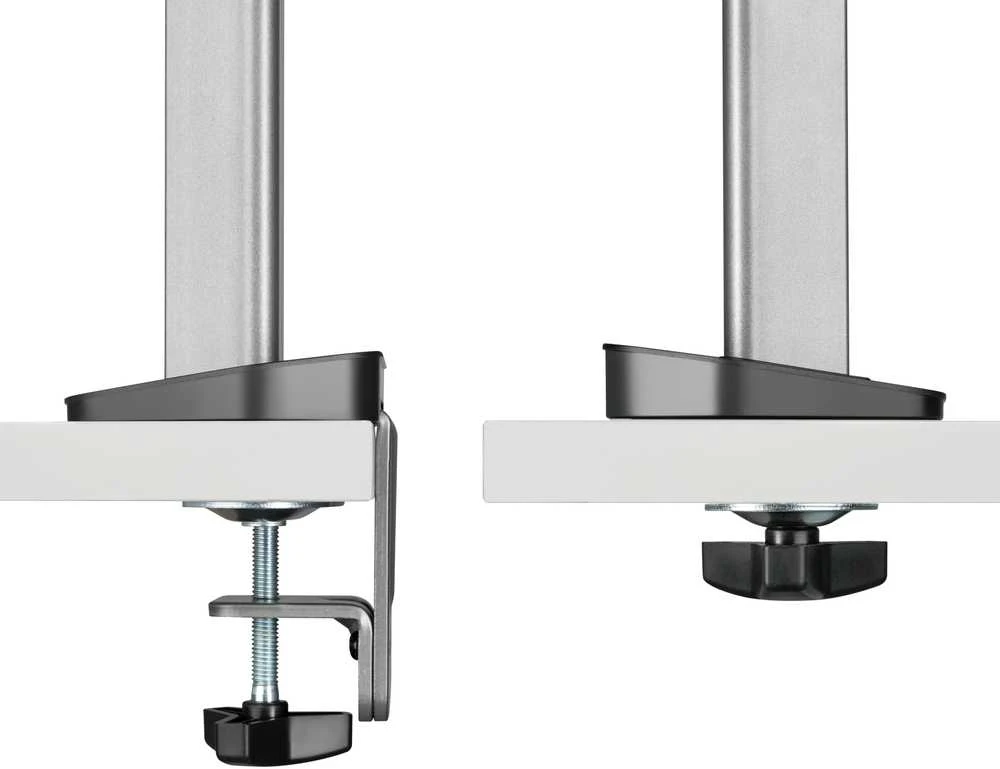 Laikiklis White Shark Baltas Shark Baltas Shark AMENHOTEP I, Desktop Mount for 1 Monitorius, Pilkas (GMS-3204)