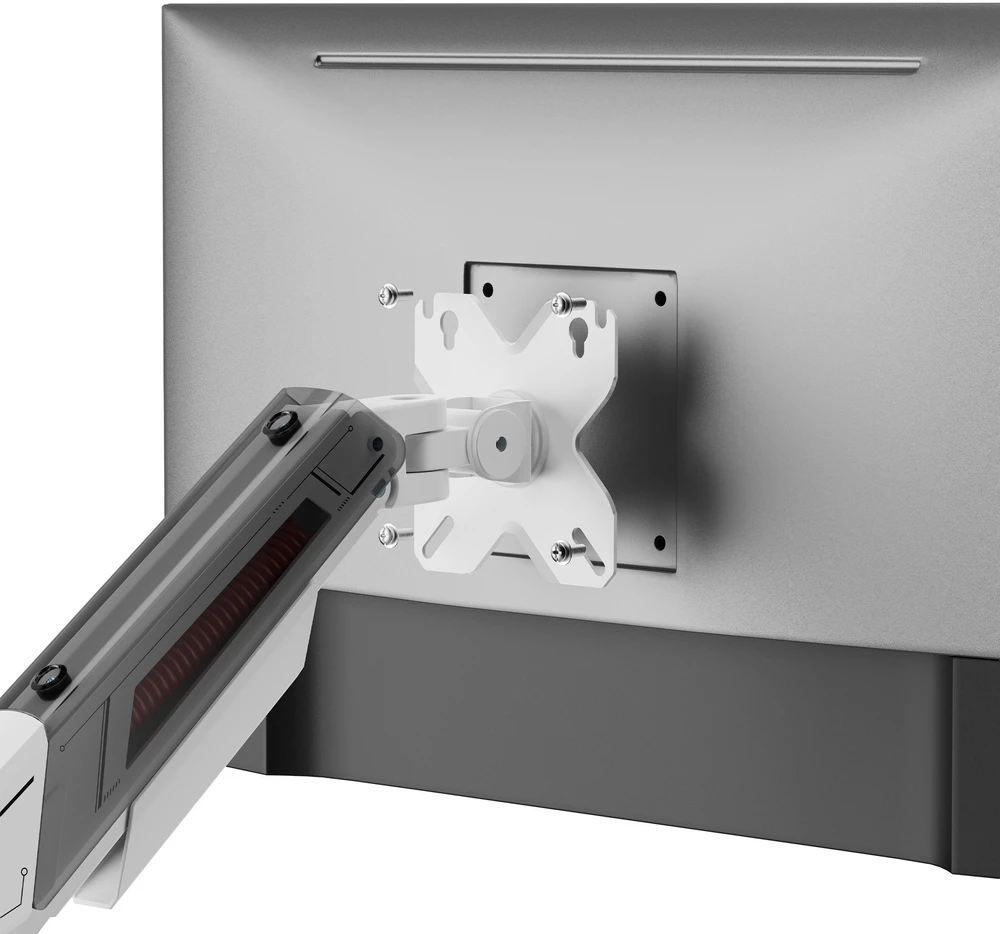 White shark Baltas Shark Baltas Shark KHUFU-II GMS-3211 / 2 Monitorius Desktop Mount
